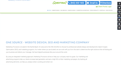 Desktop Screenshot of marketingprovisions.com